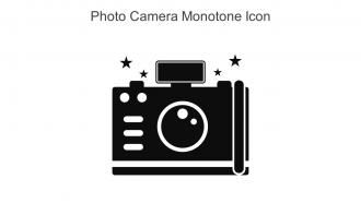 Photo Camera Monotone Icon In Powerpoint Pptx Png And Editable Eps Format