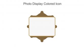 Photo Display Colored Icon In Powerpoint Pptx Png And Editable Eps Format