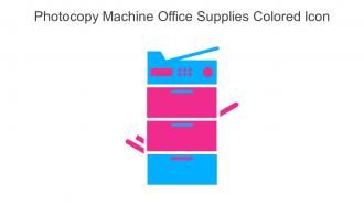 Photocopy Machine Office Supplies Colored Icon In Powerpoint Pptx Png And Editable Eps Format