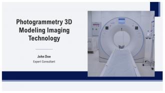 Photogrammetry 3D Modeling Imaging Technology PPT PowerPoint ST AI