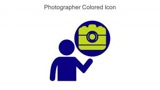 Photographer Colored Icon In Powerpoint Pptx Png And Editable Eps Format