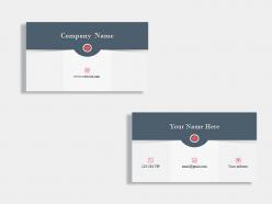 Photography business card template