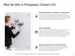 Photography Contract And Proposal Template Powerpoint Presentation Slides