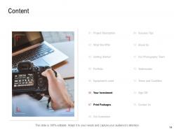 Photography Contract And Proposal Template Powerpoint Presentation Slides