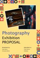 Photography Exhibition Proposal Report Sample Example Document