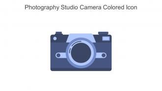 Photography Studio Camera Colored Icon In Powerpoint Pptx Png And Editable Eps Format