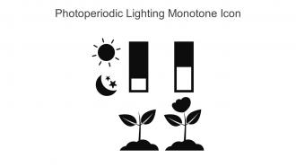 Photoperiodic Lighting Monotone Icon In Powerpoint Pptx Png And Editable Eps Format