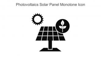 Photovoltaics Solar Panel Monotone Icon In Powerpoint Pptx Png And Editable Eps Format