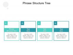 Phrase structure tree ppt powerpoint presentation infographic template guide cpb
