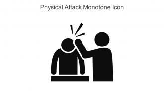 Physical Attack Monotone Icon In Powerpoint Pptx Png And Editable Eps Format