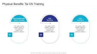 Physical Benefits Tai Chi Training In Powerpoint And Google Slides Cpb
