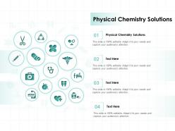 Physical Chemistry Solutions Ppt Powerpoint Presentation Gallery Slide Download