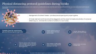 Physical Distancing Protocol Guidelines During Breaks Framework For Post Pandemic Business Planning
