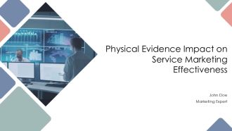 Physical Evidence Impact On Service Marketing Effectiveness PPT Sample AT
