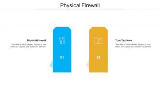 Physical firewall ppt powerpoint presentation slides sample cpb