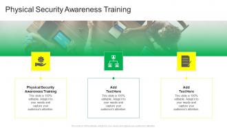 Physical Security Awareness Training In Powerpoint And Google Slides Cpb