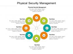 Physical security management ppt powerpoint presentation show example introduction cpb