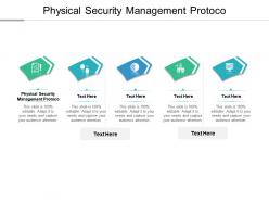 Physical security management protocol ppt powerpoint presentation infographic cpb