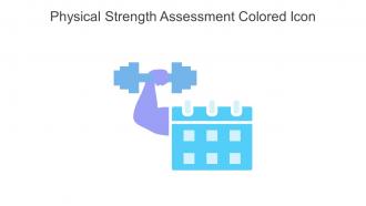 Physical Strength Assessment Colored Icon In Powerpoint Pptx Png And Editable Eps Format
