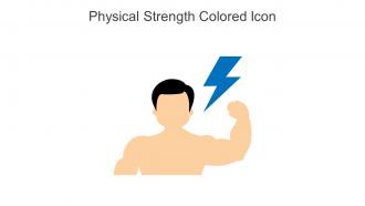 Physical Strength Colored Icon In Powerpoint Pptx Png And Editable Eps Format