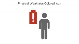 Physical Weakness Colored Icon In Powerpoint Pptx Png And Editable Eps Format