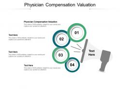 Physician compensation valuation ppt powerpoint model slide portrait cpb