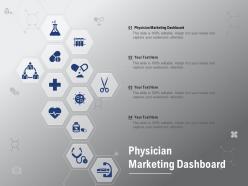 Physician Marketing Dashboard Ppt Powerpoint Presentation Infographics Guide
