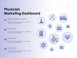 Physician marketing dashboard ppt powerpoint presentation template