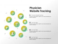 Physician website tracking ppt powerpoint presentation infographics inspiration
