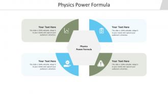Physics power formula ppt powerpoint presentation styles microsoft cpb