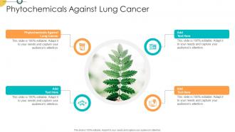 Phytochemicals Against Lung Cancer Ppt Sample Cpp