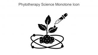 Phytotherapy Science Monotone Icon In Powerpoint Pptx Png And Editable Eps Format