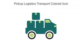 Pickup Logistics Transport Colored Icon In Powerpoint Pptx Png And Editable Eps Format