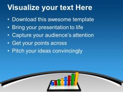 Pics of bar graphs growth business powerpoint templates and themes