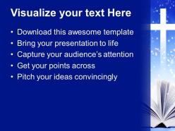 Pics of jesus powerpoint templates magic book education process ppt backgrounds