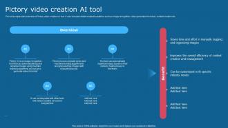 Pictory Video Creation Ai Tool Comprehensive Guide To Use AI SS V