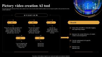 Pictory Video Creation AI Tool Introduction And Use Of AI Tools In Different AI SS