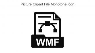 Picture Clipart File Monotone Icon In Powerpoint Pptx Png And Editable Eps Format