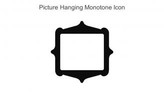 Picture Hanging Monotone Icon In Powerpoint Pptx Png And Editable Eps Format