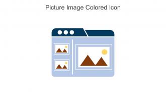 Picture Image Colored Icon In Powerpoint Pptx Png And Editable Eps Format