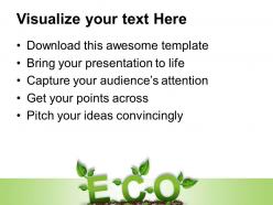 Picture nature download powerpoint templates green eco growth ppt slides