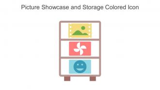 Picture Showcase And Storage Colored Icon In Powerpoint Pptx Png And Editable Eps Format