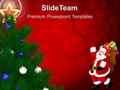 Pictures of christmas trees decorative holidays powerpoint templates ppt backgrounds for slides