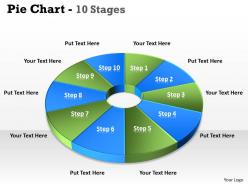 Pie chart 10 Step