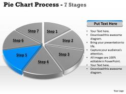 Pie chart 7 stages 6