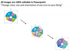 25361343 style division pie 6 piece powerpoint presentation diagram template slide