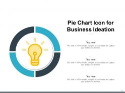 Pie Chart Icon Business Analysis Financial Distribution Growth Population Product