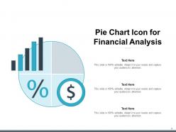Pie Chart Icon Business Analysis Financial Distribution Growth Population Product