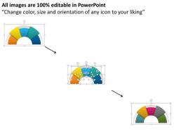 6970558 style circular semi 5 piece powerpoint presentation diagram infographic slide