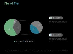 Pie of pie financial ppt powerpoint presentation file model